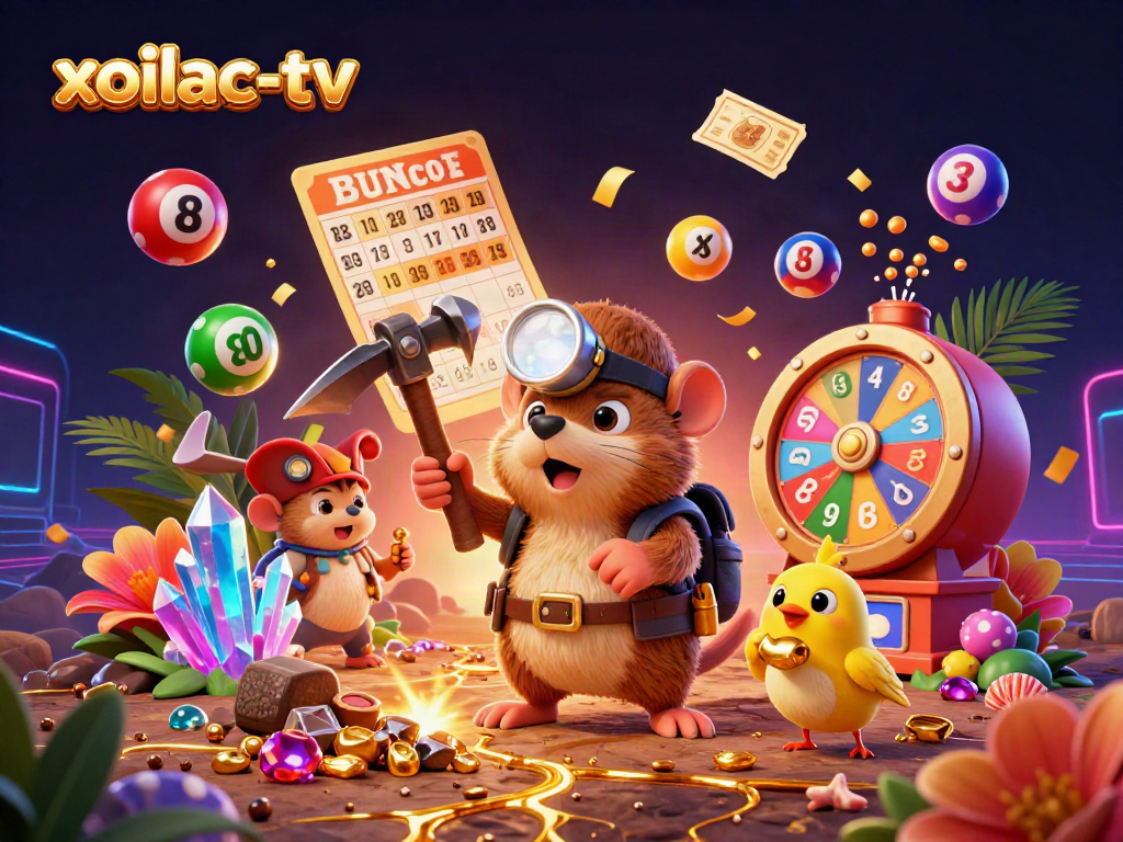 Experience thrilling gameplay with xoilac-tv's vibrant lottery scene, showcasing excitement and dynamic elements.