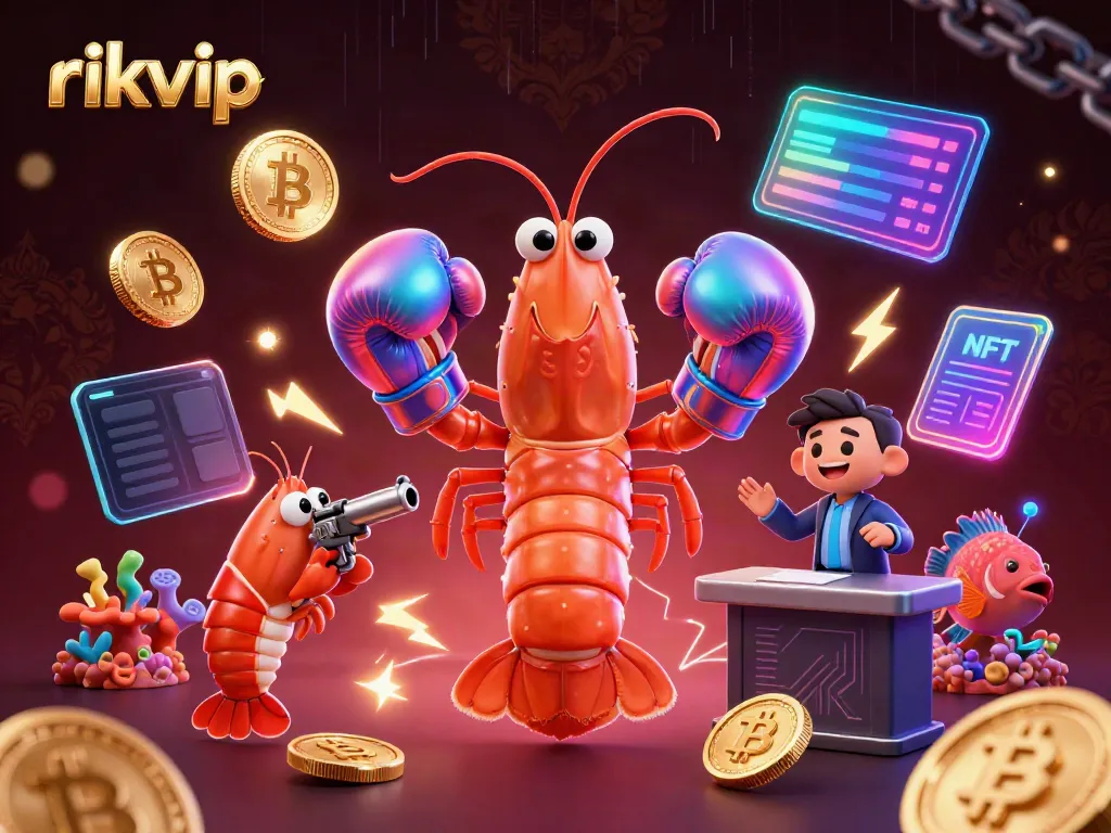 Experience thrilling gambling action with rikvip featuring vibrant 3D underwater casino characters.