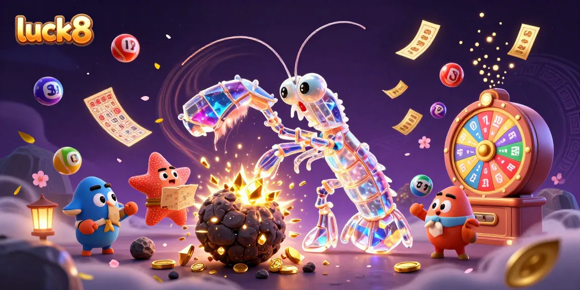 Engage in thrilling gameplay at luck8, featuring vibrant lottery elements and captivating characters.
