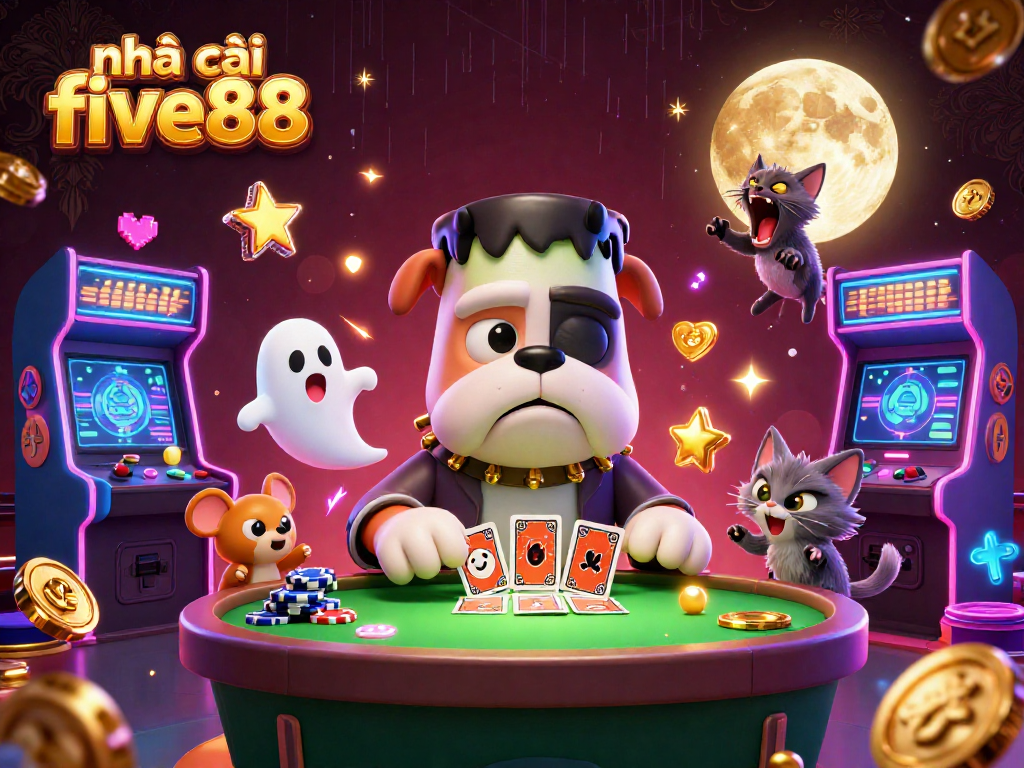 Join the thrilling action at nhà cái five88 with vibrant characters and immersive casino gameplay.
