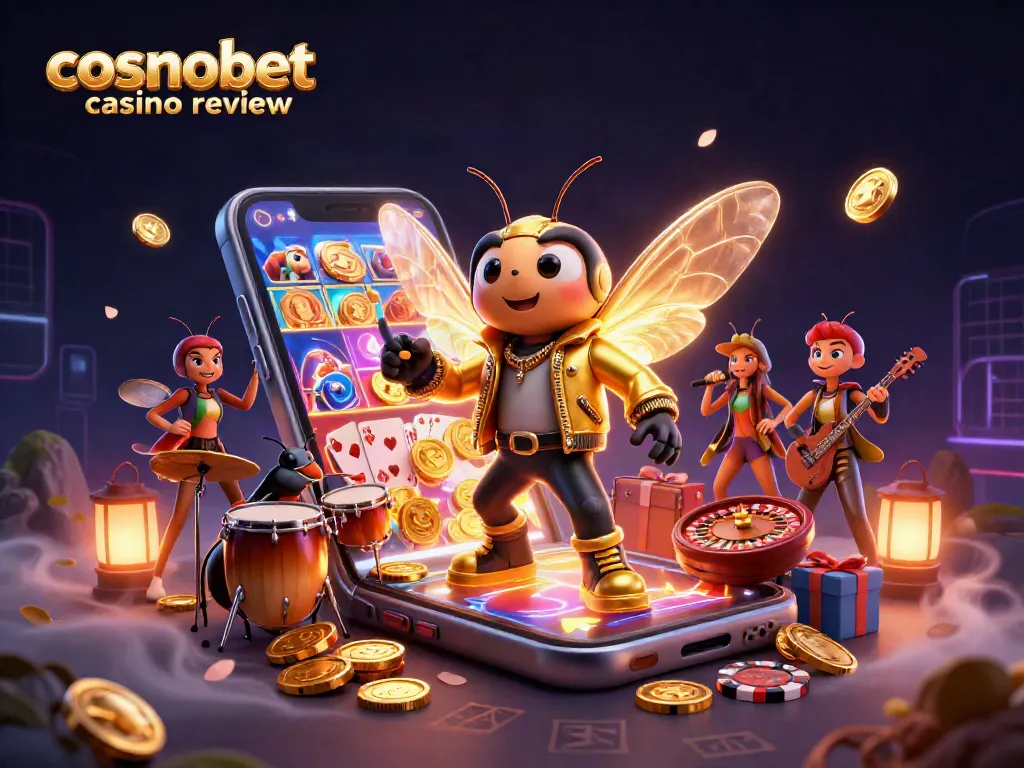 Experience thrilling gameplay at Cosmobet Casino Review with vibrant 3D elements and action-packed visuals.