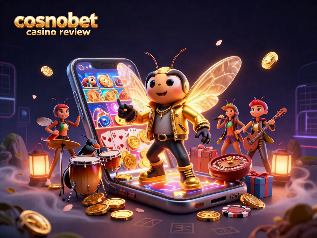 Experience thrilling gameplay at Cosmobet Casino Review with vibrant 3D elements and action-packed visuals.