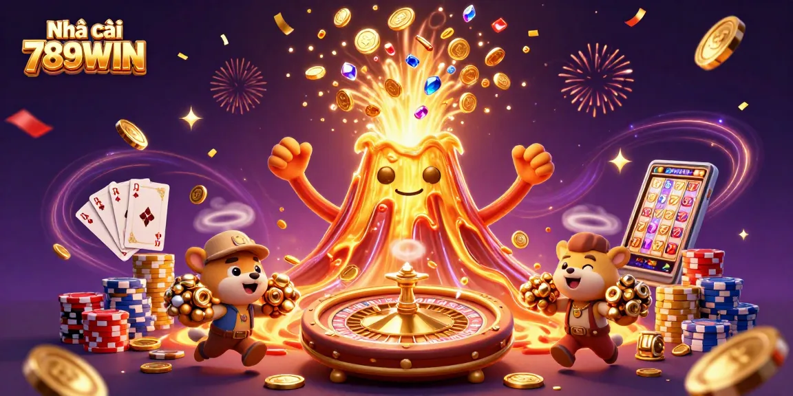 Experience the thrills at Nhà cái 789WIN with vibrant 3D casino treasures and dynamic gameplay elements.