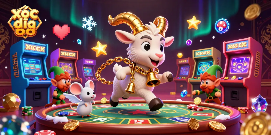Engage in thrilling xóc đĩa 88 action amid a vibrant 3D casino with animated characters.
