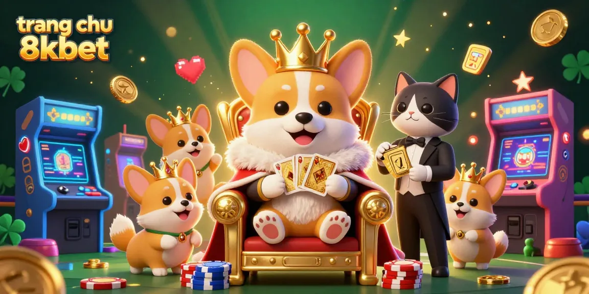 Engage in thrilling gaming at trang chu 8xbet with vibrant casino characters and dynamic elements.