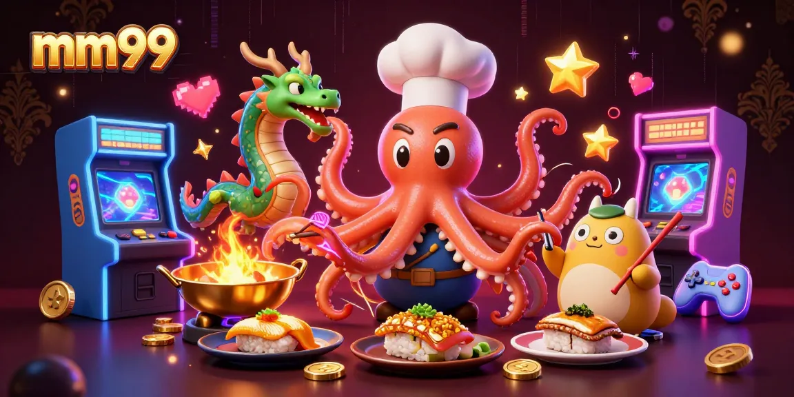Experience thrilling gaming action at mm99 with dynamic characters and vibrant casino elements.