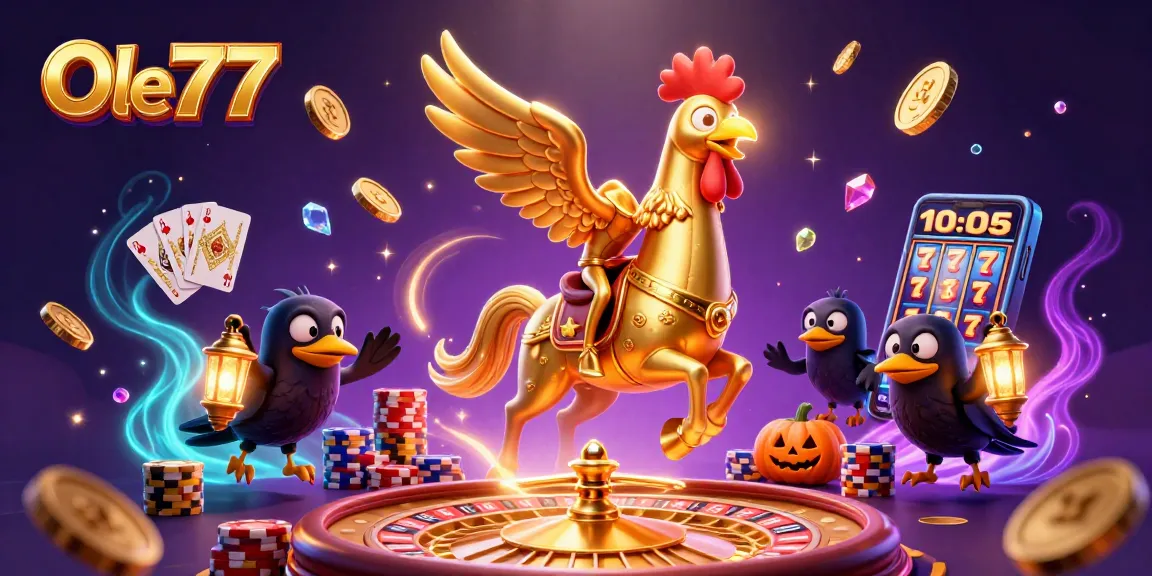 Experience thrilling fun with Ole777 showcasing dynamic casino action among vibrant gaming elements.